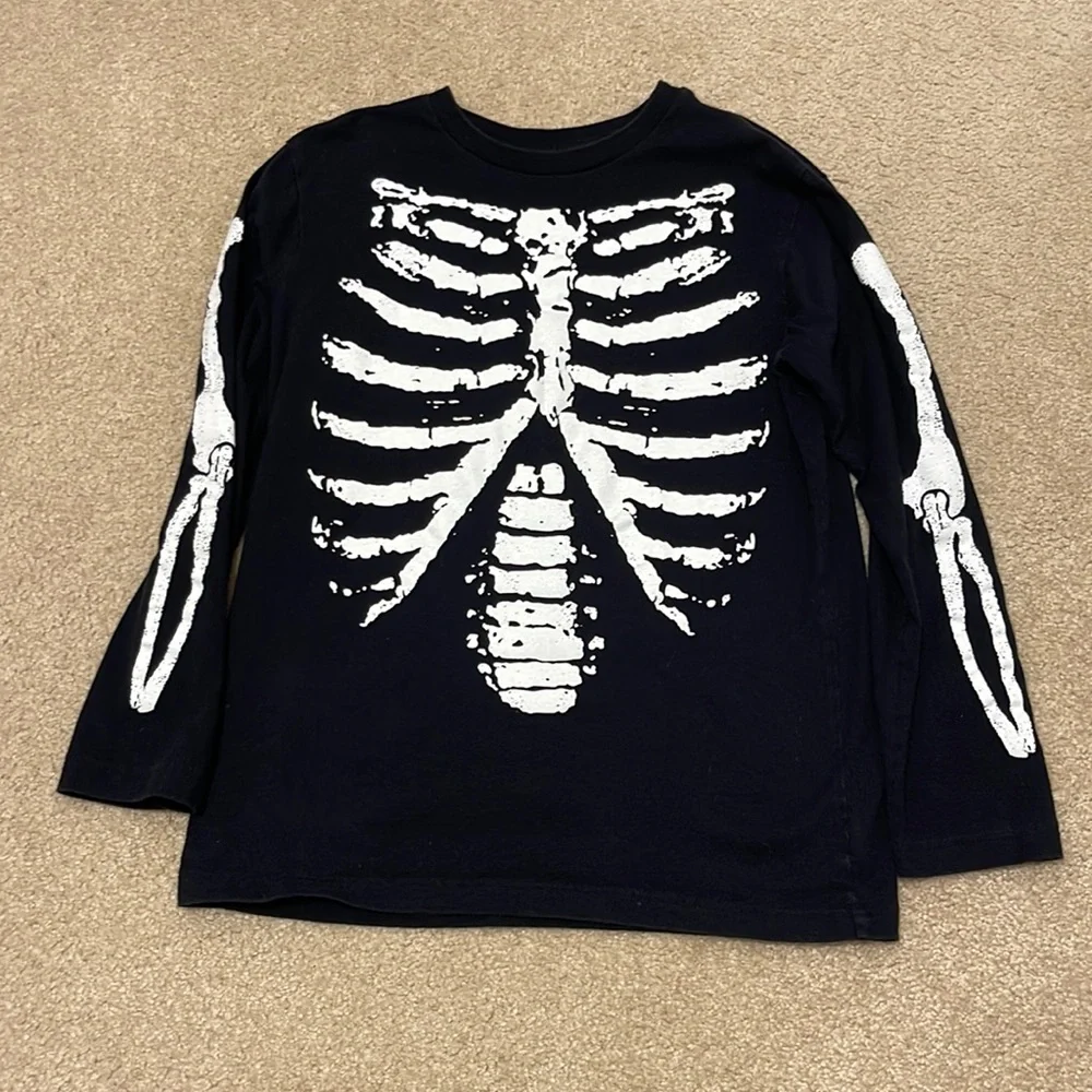 The Children’s Place | skeleton long sleeve t-shirt